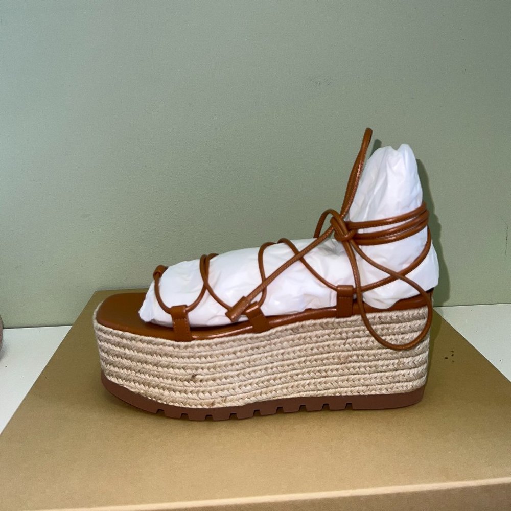 Michael Kors Mabal Runway Leather Sandals